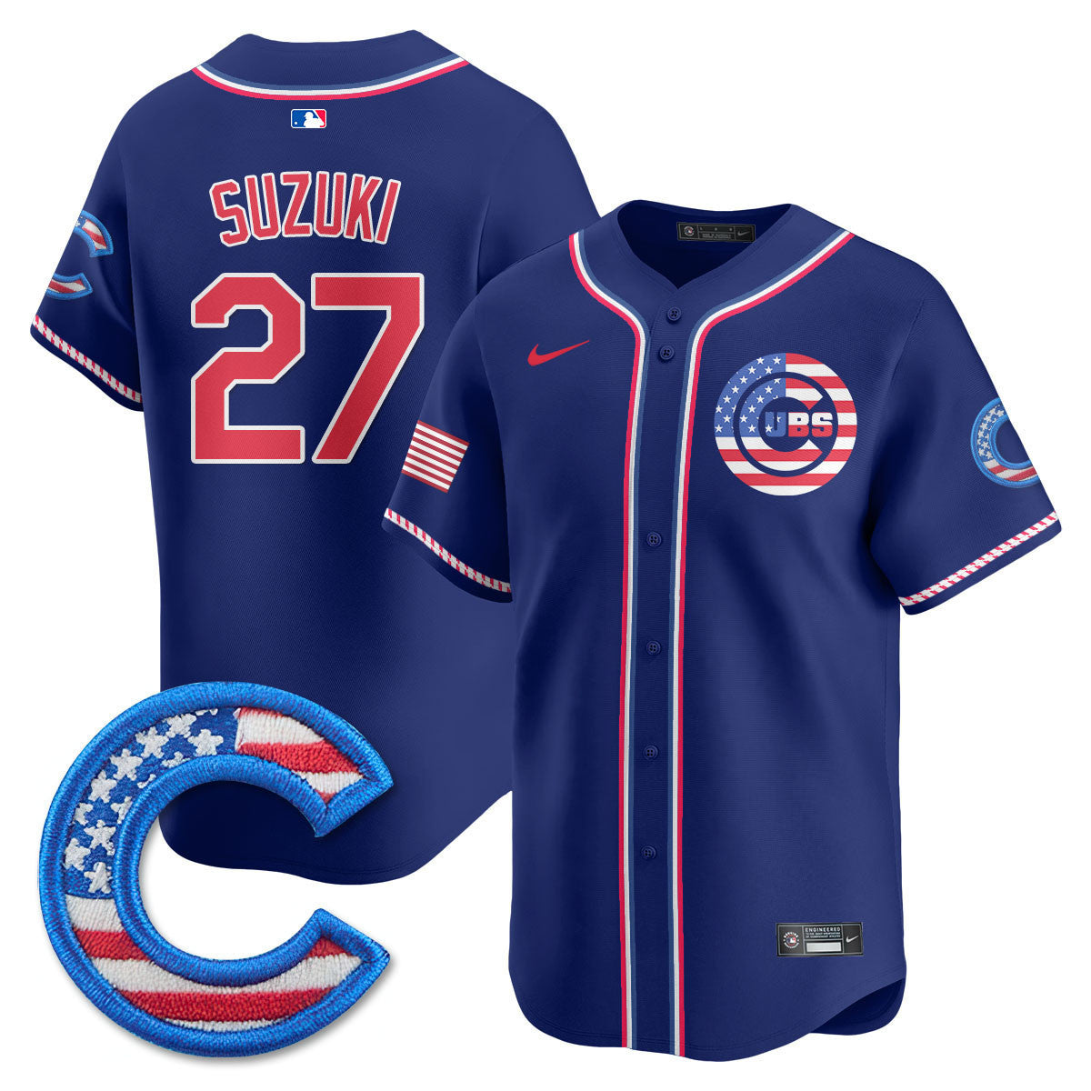 Men’s Chicago 2025 Fourth of July Vapor Premier Limited Jersey