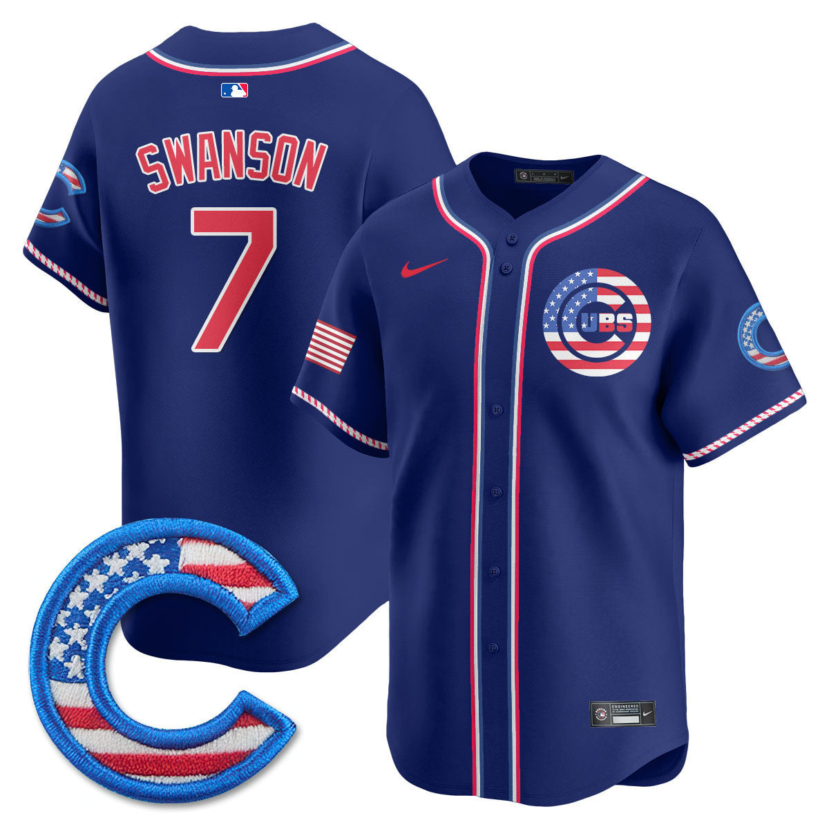 Men’s Chicago 2025 Fourth of July Vapor Premier Limited Jersey