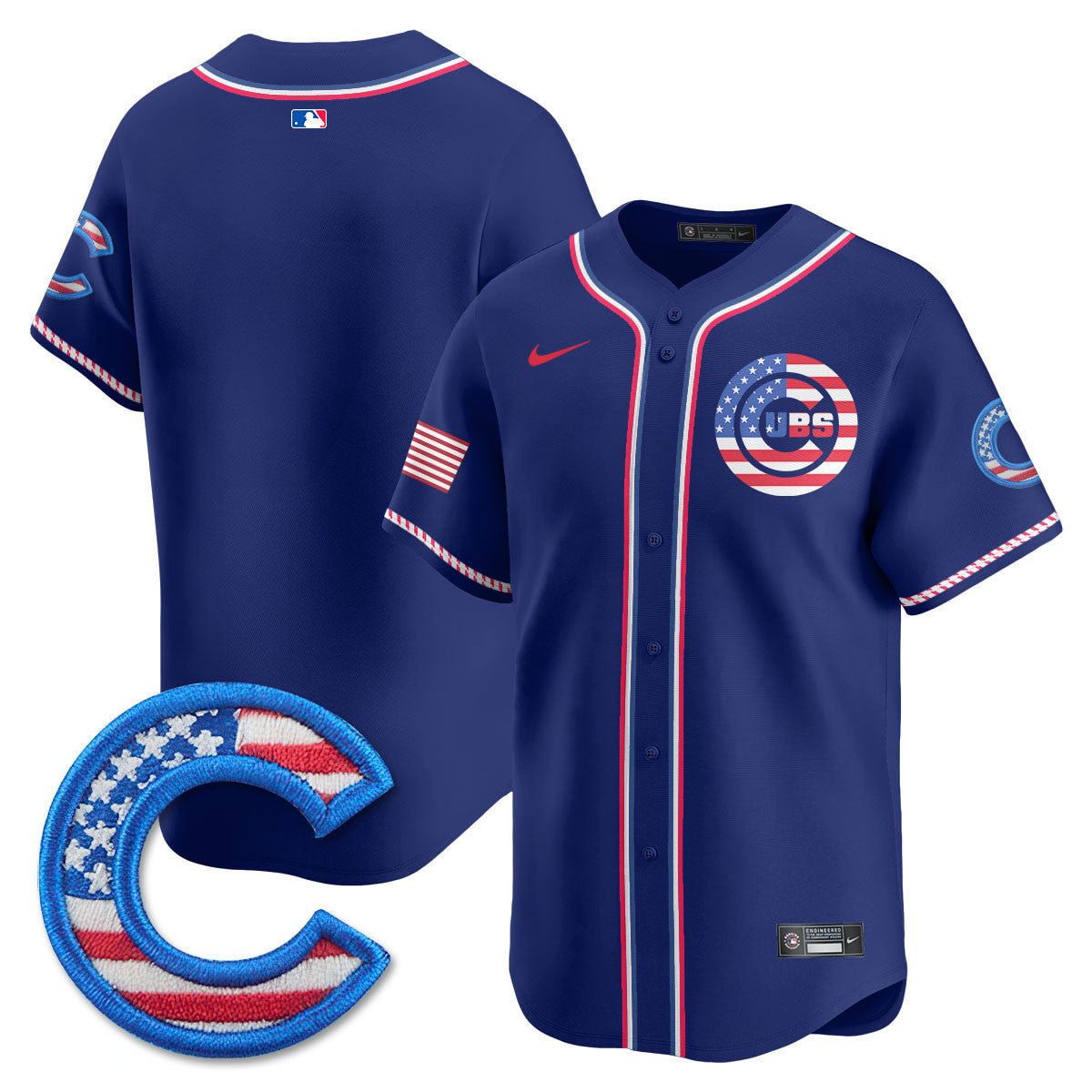 Men’s Chicago 2025 Fourth of July Vapor Premier Limited Jersey