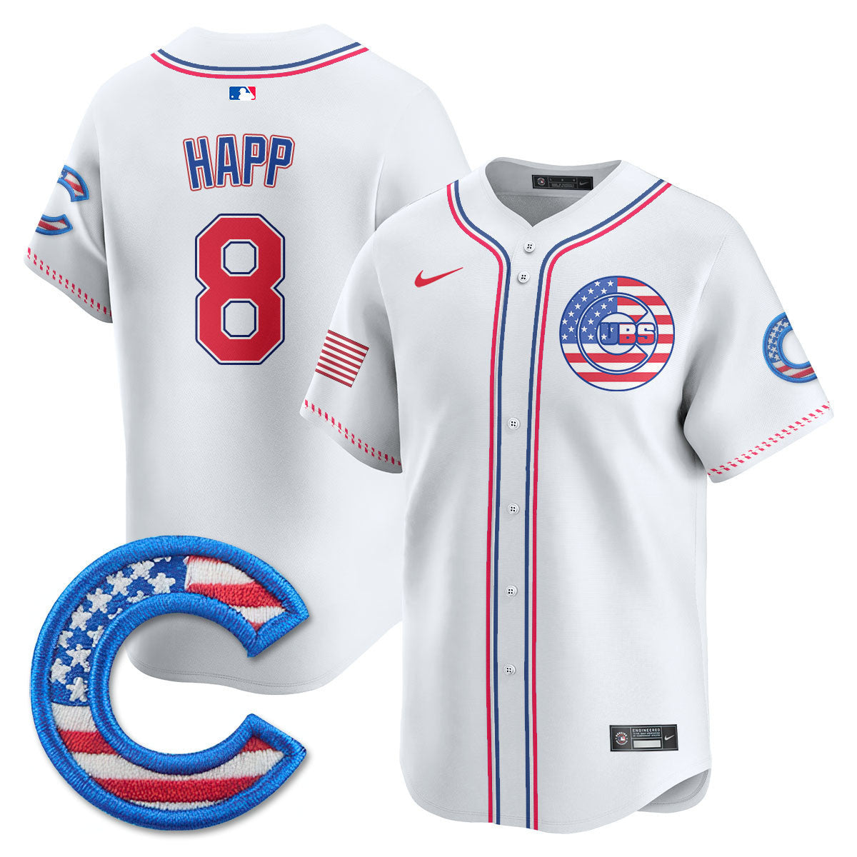 Men’s Chicago 2025 Fourth of July Vapor Premier Limited Jersey