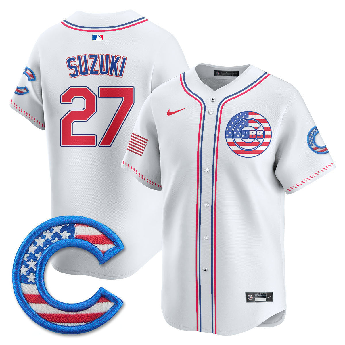 Men’s Chicago 2025 Fourth of July Vapor Premier Limited Jersey