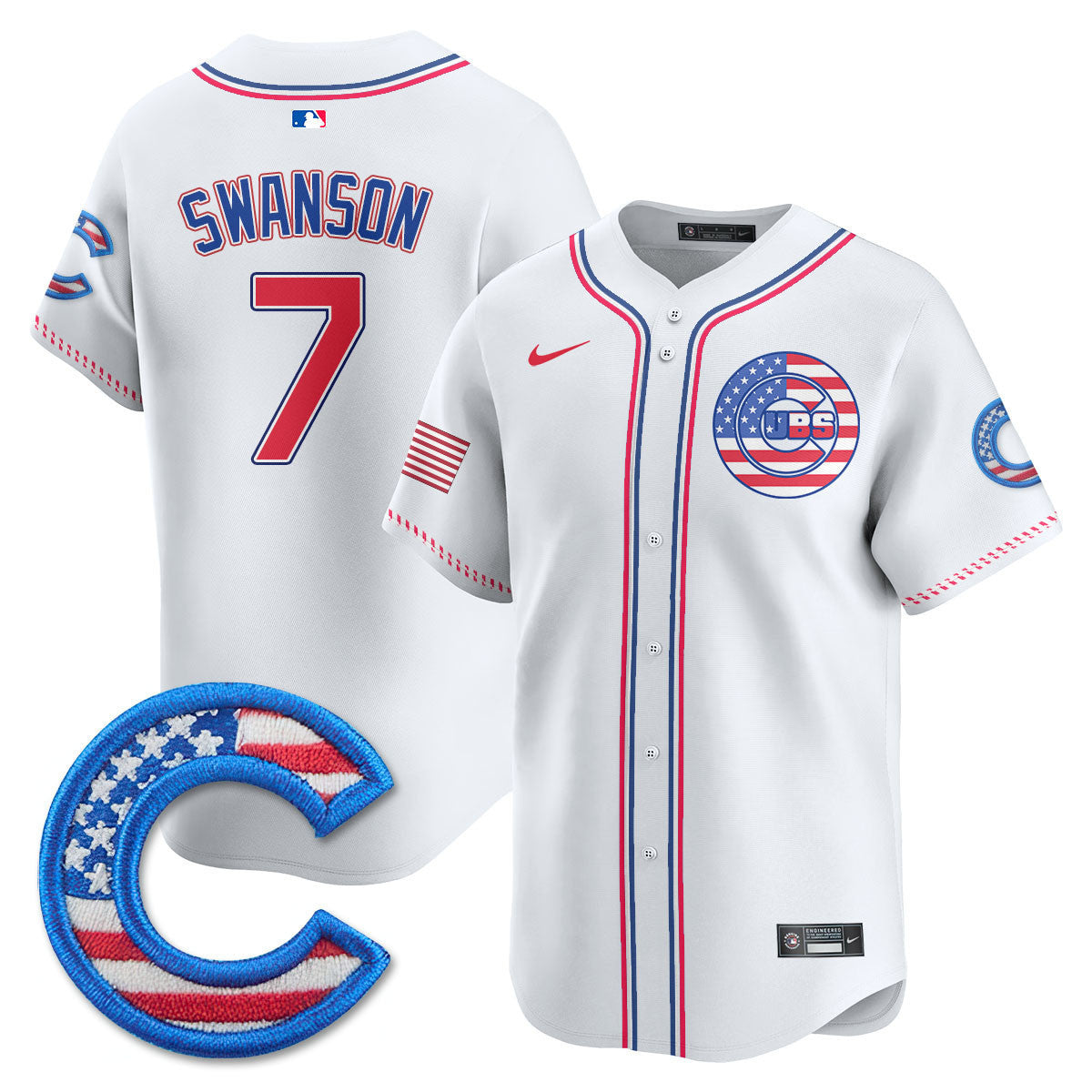 Men’s Chicago 2025 Fourth of July Vapor Premier Limited Jersey