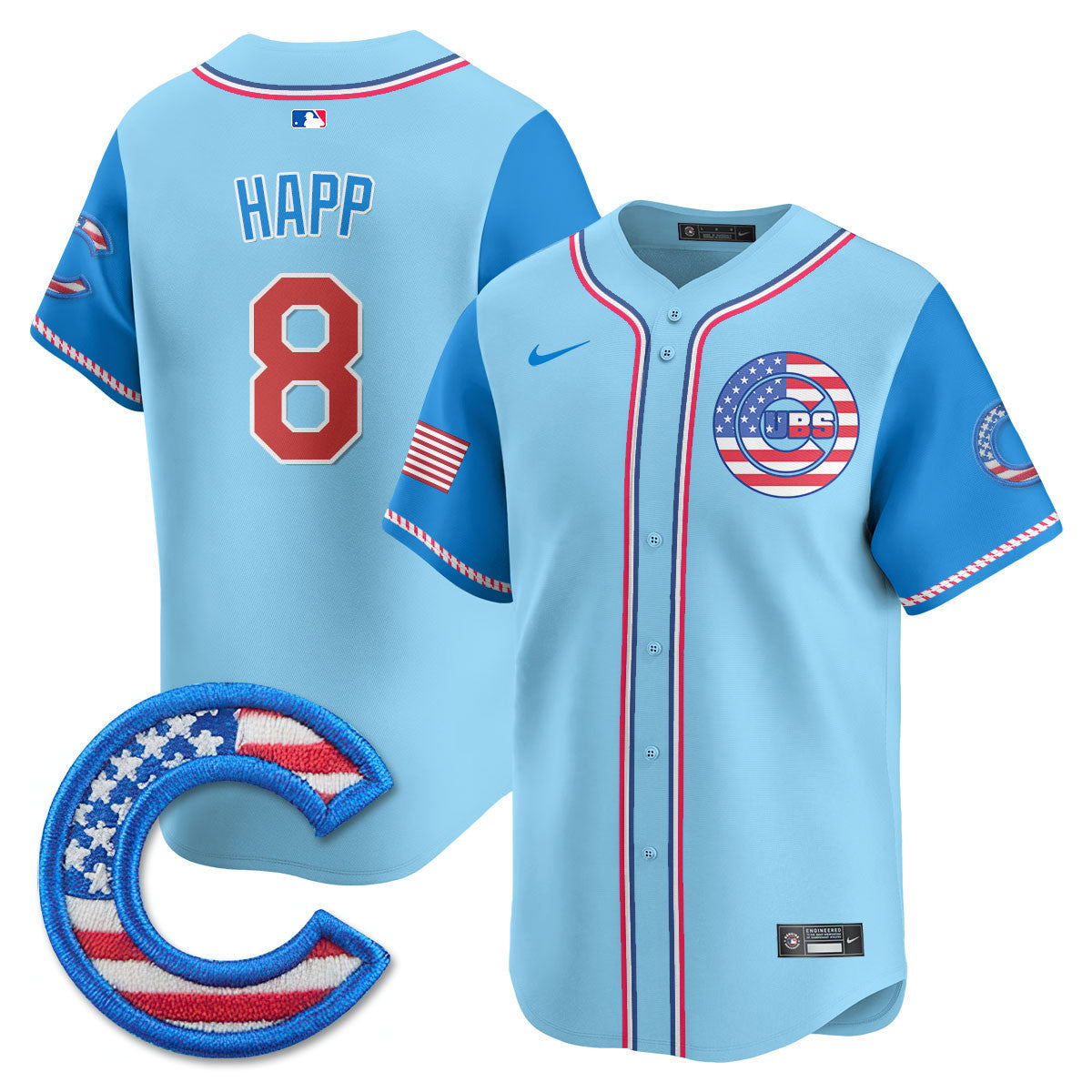 Men’s Chicago 2025 Fourth of July Vapor Premier Limited Jersey