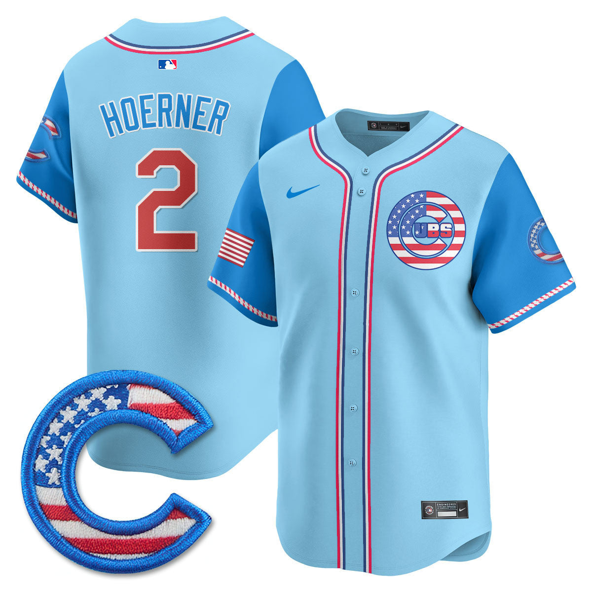 Men’s Chicago 2025 Fourth of July Vapor Premier Limited Jersey