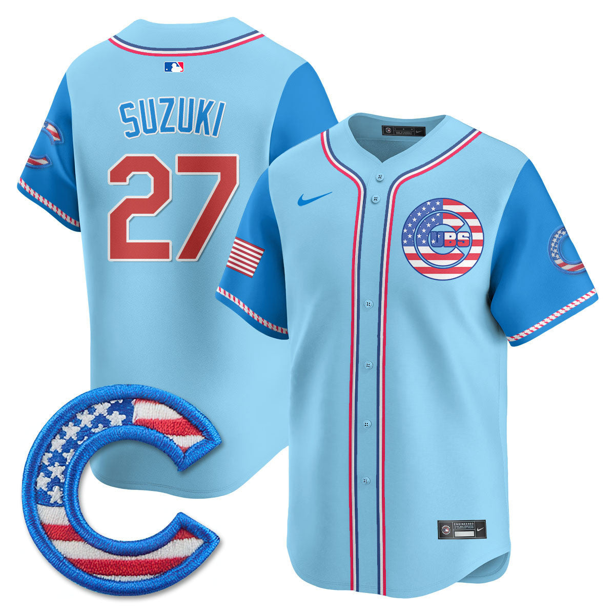 Men’s Chicago 2025 Fourth of July Vapor Premier Limited Jersey