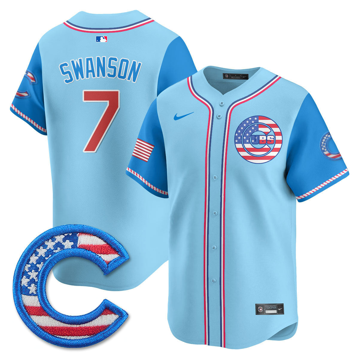 Men’s Chicago 2025 Fourth of July Vapor Premier Limited Jersey