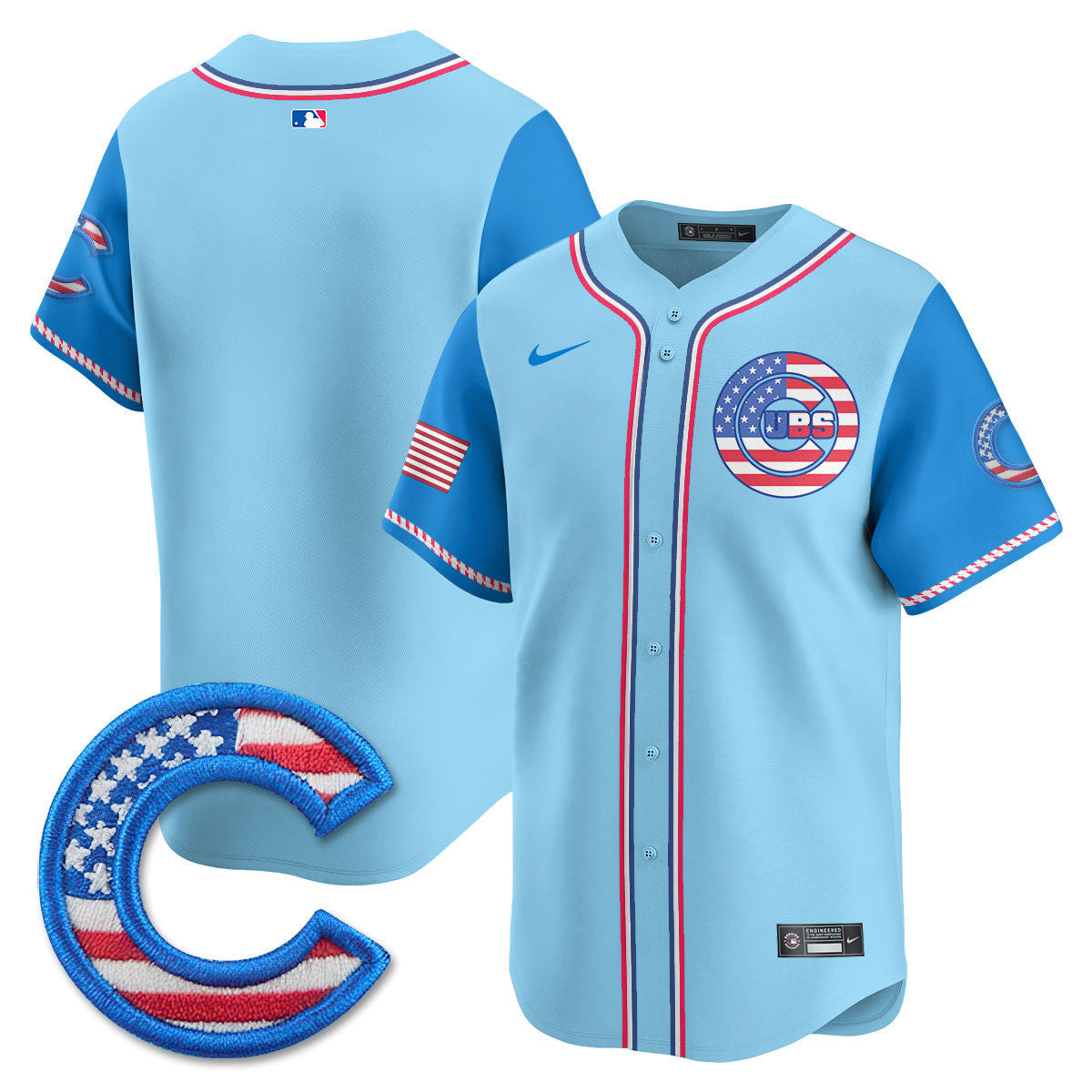 Men’s Chicago 2025 Fourth of July Vapor Premier Limited Jersey