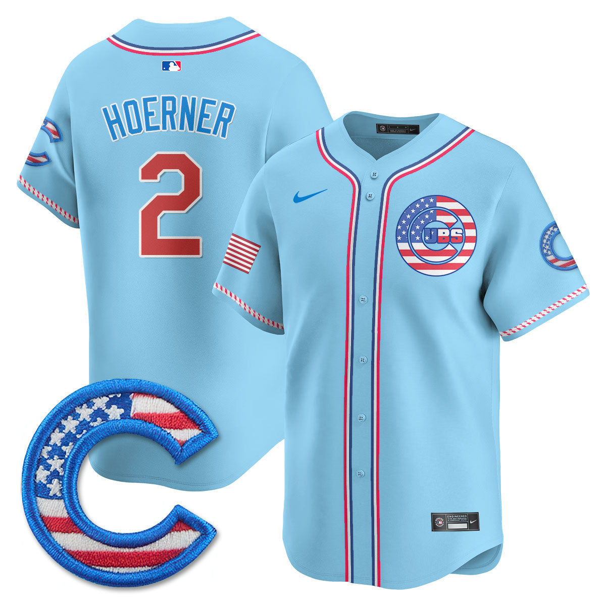 Men’s Chicago 2025 Fourth of July Vapor Premier Limited Jersey