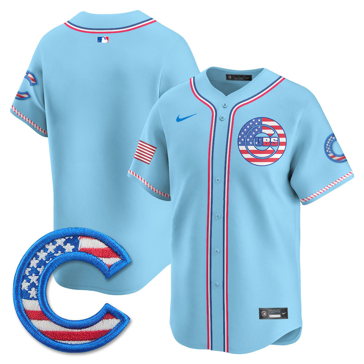 Men’s Chicago 2025 Fourth of July Vapor Premier Limited Jersey