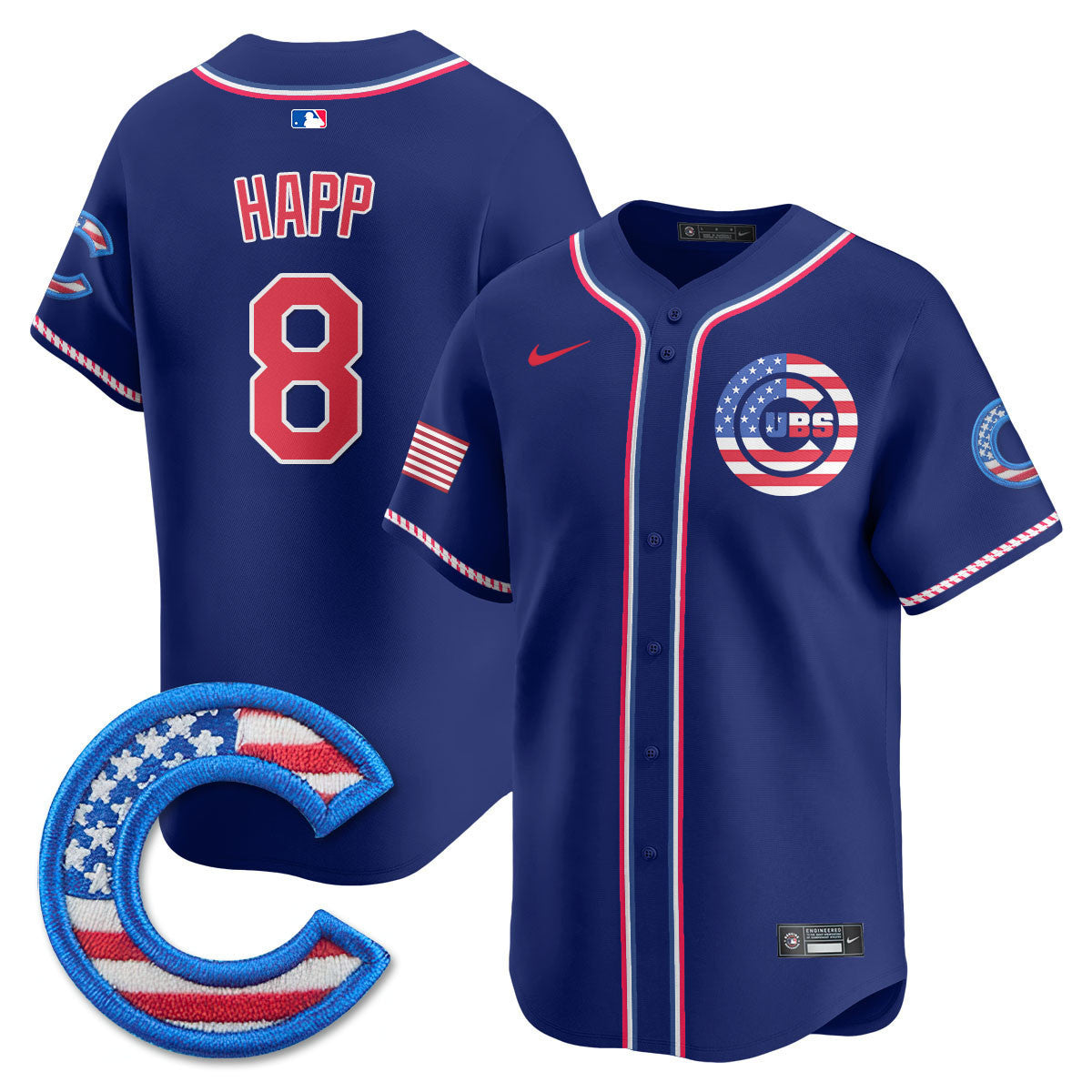 Men’s Chicago 2025 Fourth of July Vapor Premier Limited Jersey
