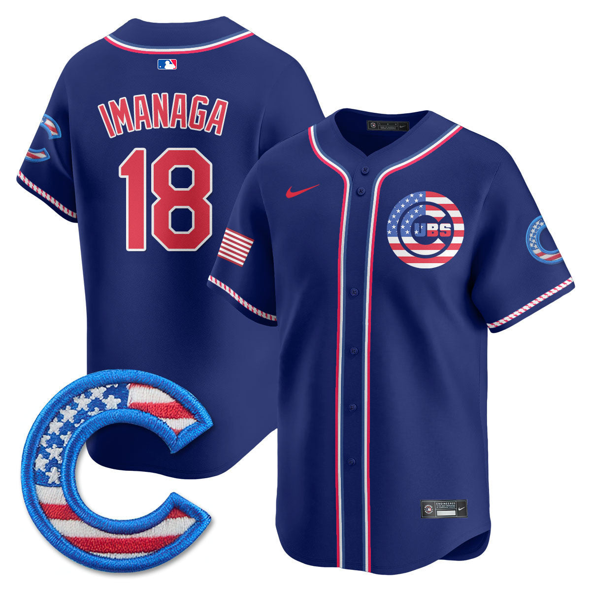 Men’s Chicago 2025 Fourth of July Vapor Premier Limited Jersey
