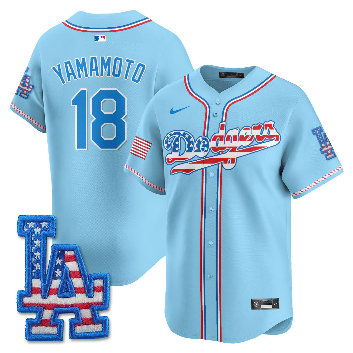 Men’s Los Angeles 2025 Fourth of July Vapor Premier Limited Jersey