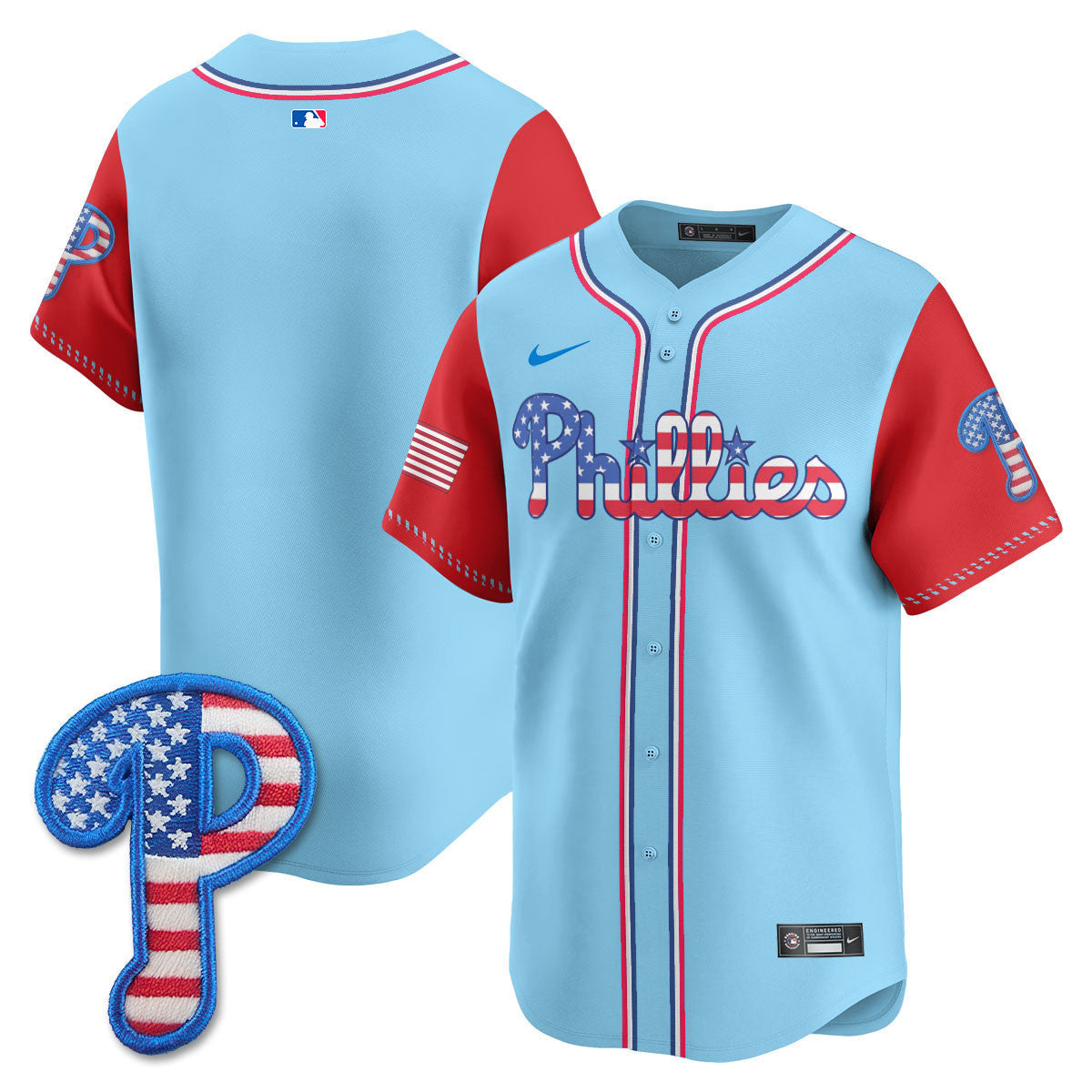 Men’s Philadelphia 2025 Fourth of July Vapor Premier Limited Jersey