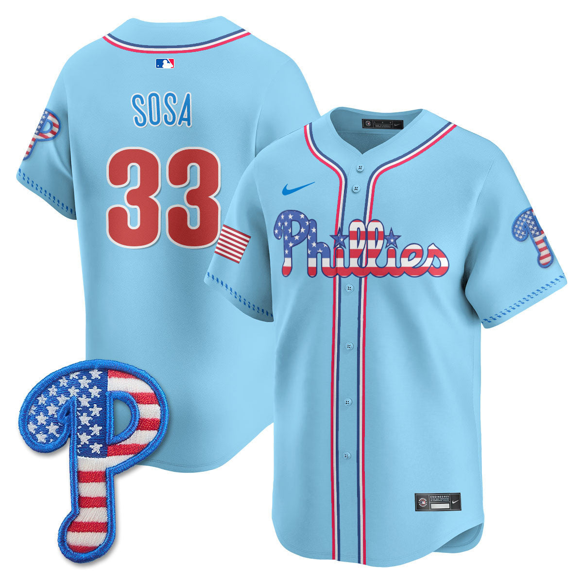 Men’s Philadelphia 2025 Fourth of July Vapor Premier Limited Jersey