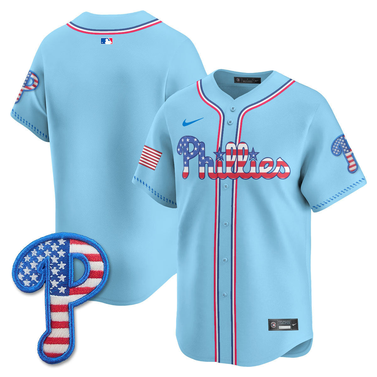Men’s Philadelphia 2025 Fourth of July Vapor Premier Limited Jersey