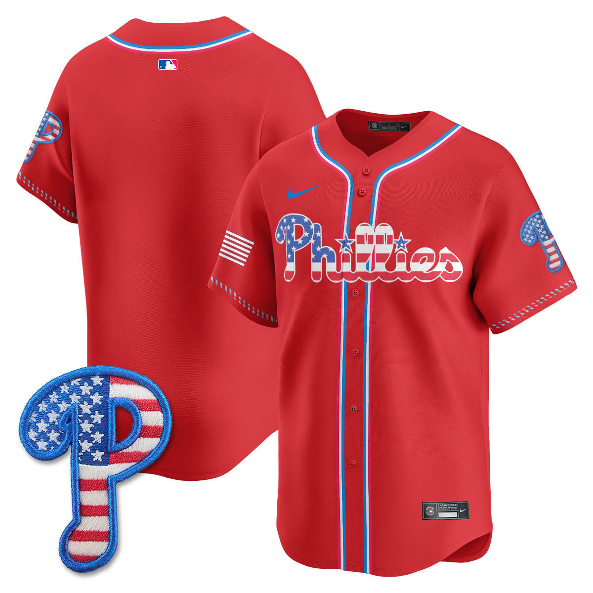 Men’s Philadelphia 2025 Fourth of July Vapor Premier Limited Jersey