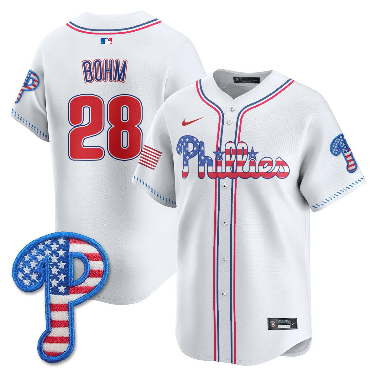 Men’s Philadelphia 2025 Fourth of July Vapor Premier Limited Jersey