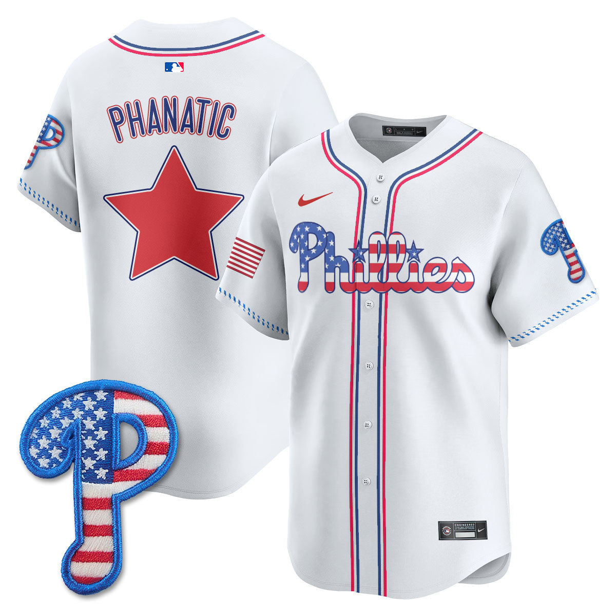 Men’s Philadelphia 2025 Fourth of July Vapor Premier Limited Jersey