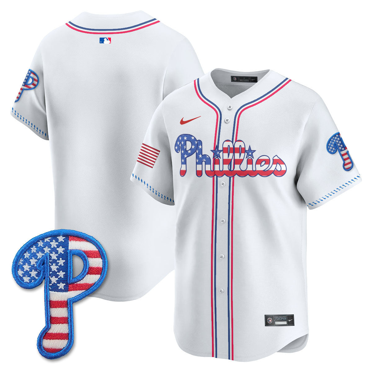 Men’s Philadelphia 2025 Fourth of July Vapor Premier Limited Jersey