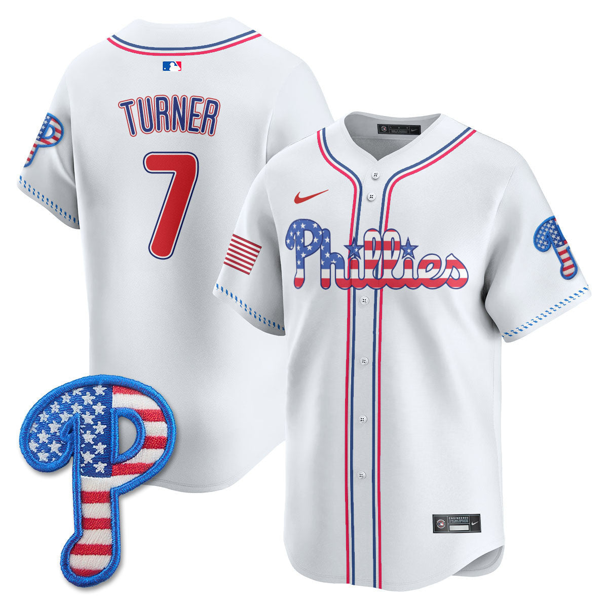 Men’s Philadelphia 2025 Fourth of July Vapor Premier Limited Jersey