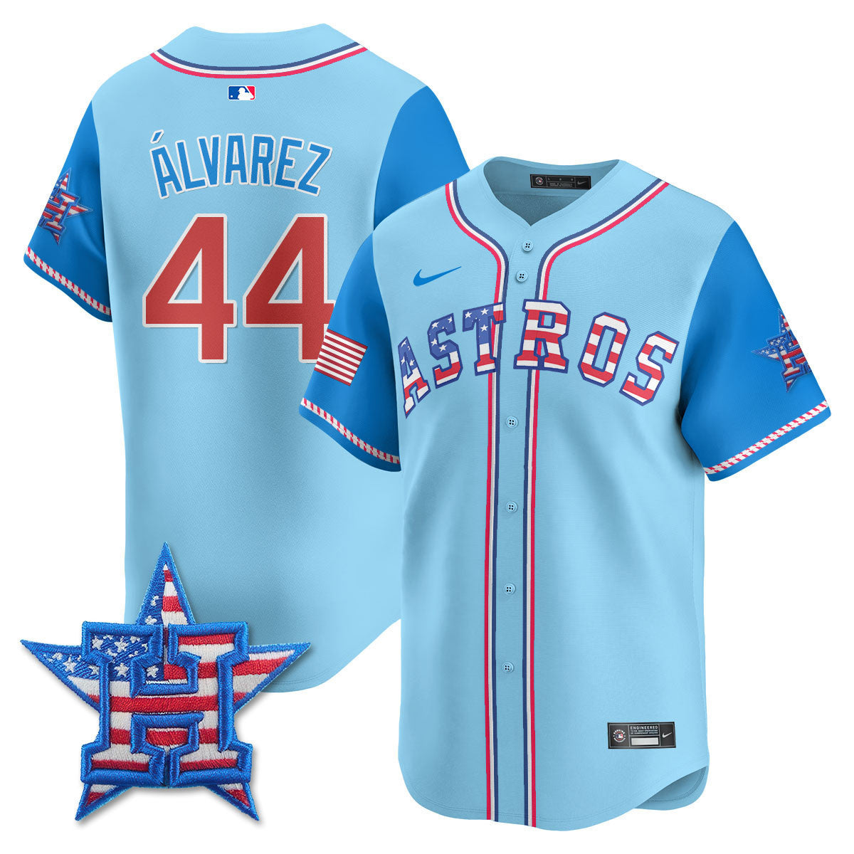 Men’s Houston 2025 Fourth of July Vapor Premier Limited Jersey