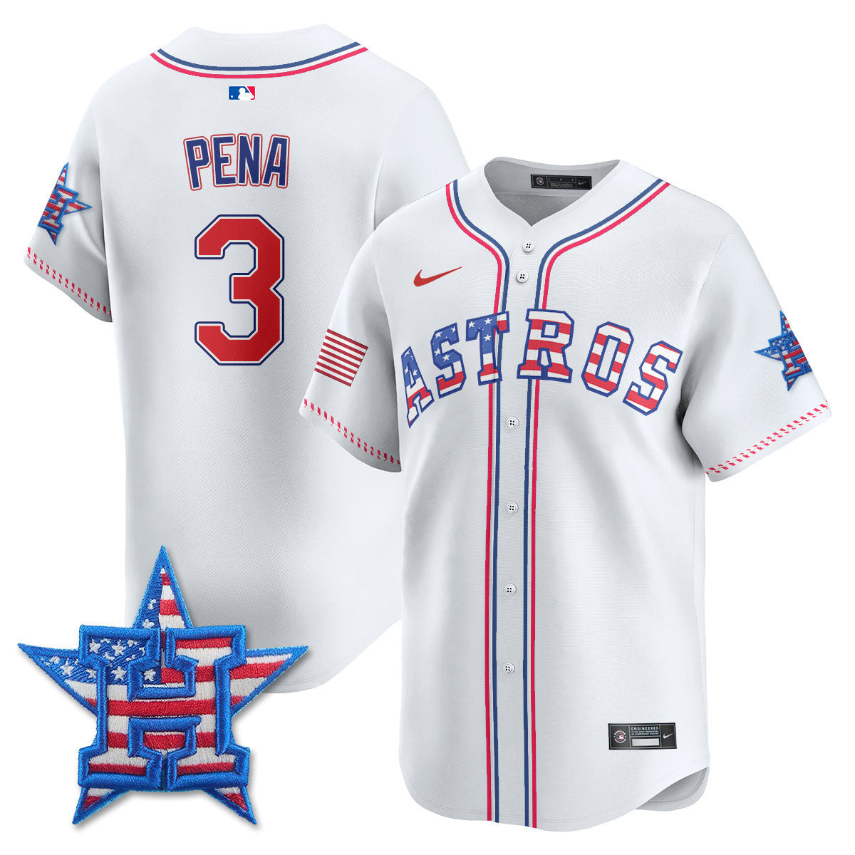 Men’s Houston 2025 Fourth of July Vapor Premier Limited Jersey