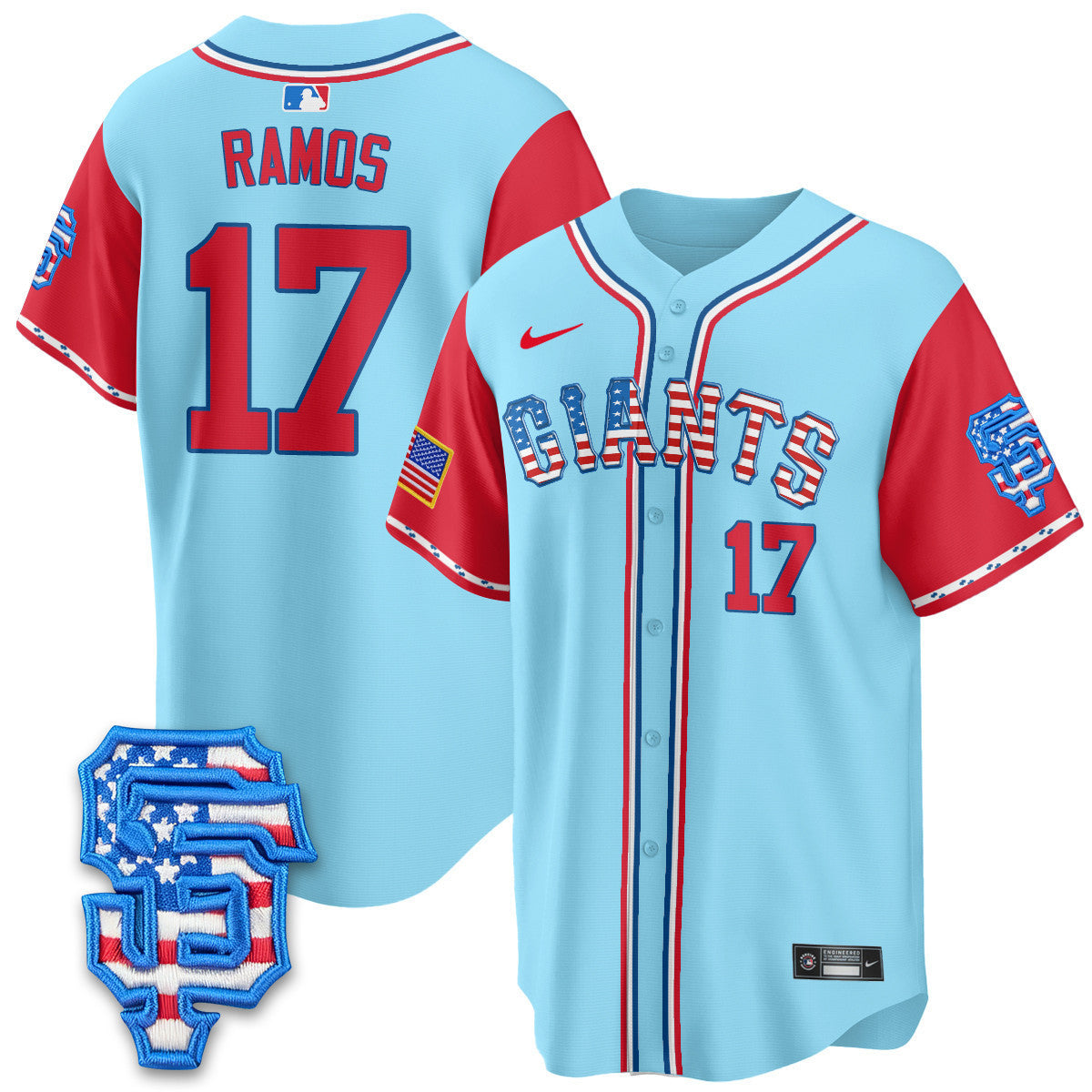Men’s San Francisco 2025 Fourth of July Vapor Premier Limited Jersey