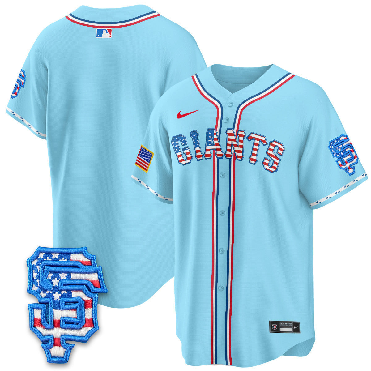 Men’s San Francisco 2025 Fourth of July Vapor Premier Limited Jersey