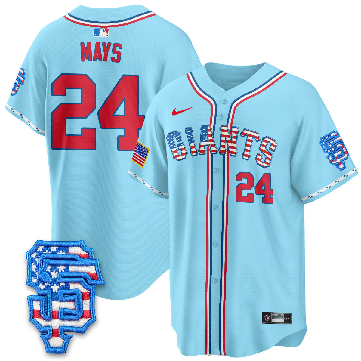 Men’s San Francisco 2025 Fourth of July Vapor Premier Limited Jersey