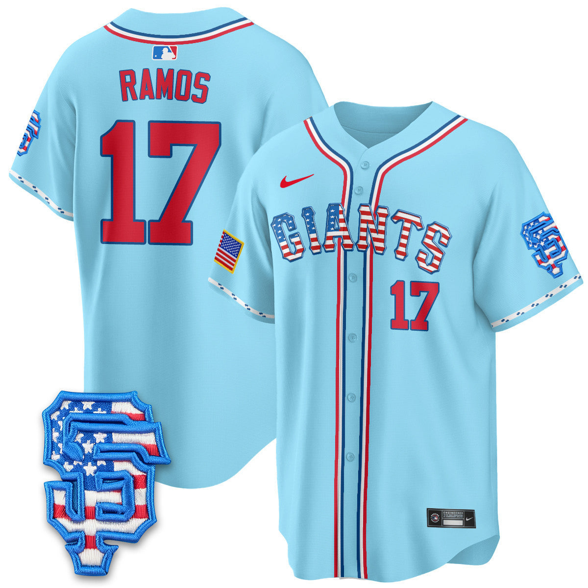 Men’s San Francisco 2025 Fourth of July Vapor Premier Limited Jersey