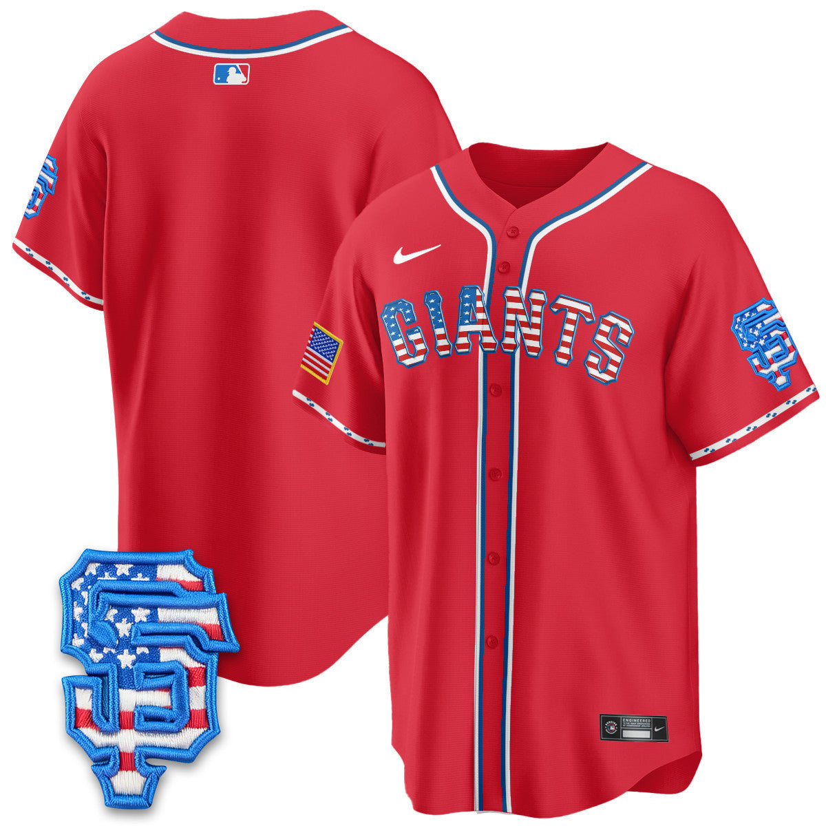 Men’s San Francisco 2025 Fourth of July Vapor Premier Limited Jersey