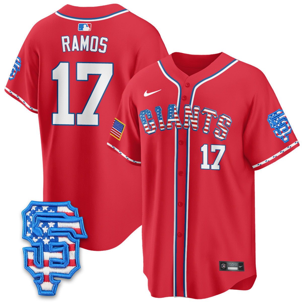 Men’s San Francisco 2025 Fourth of July Vapor Premier Limited Jersey