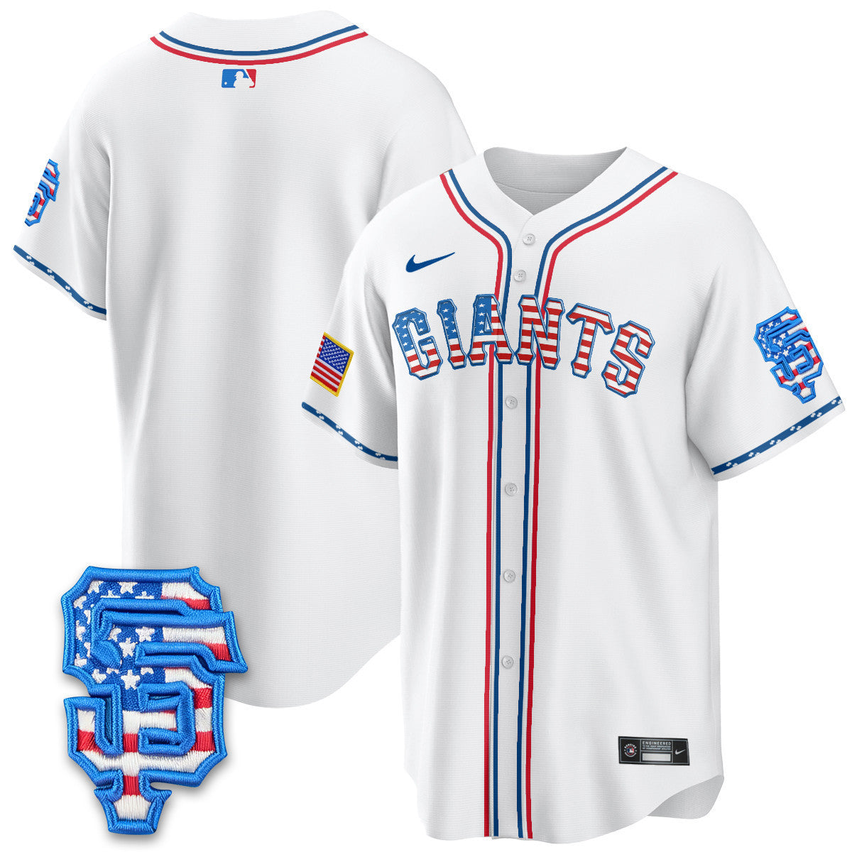 Men’s San Francisco 2025 Fourth of July Vapor Premier Limited Jersey