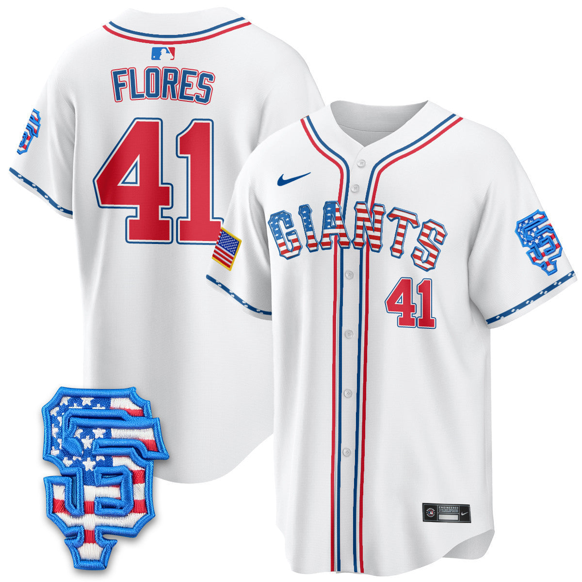 Men’s San Francisco 2025 Fourth of July Vapor Premier Limited Jersey