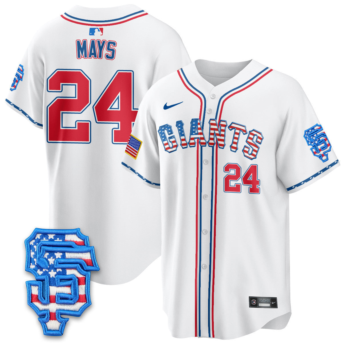 Men’s San Francisco 2025 Fourth of July Vapor Premier Limited Jersey