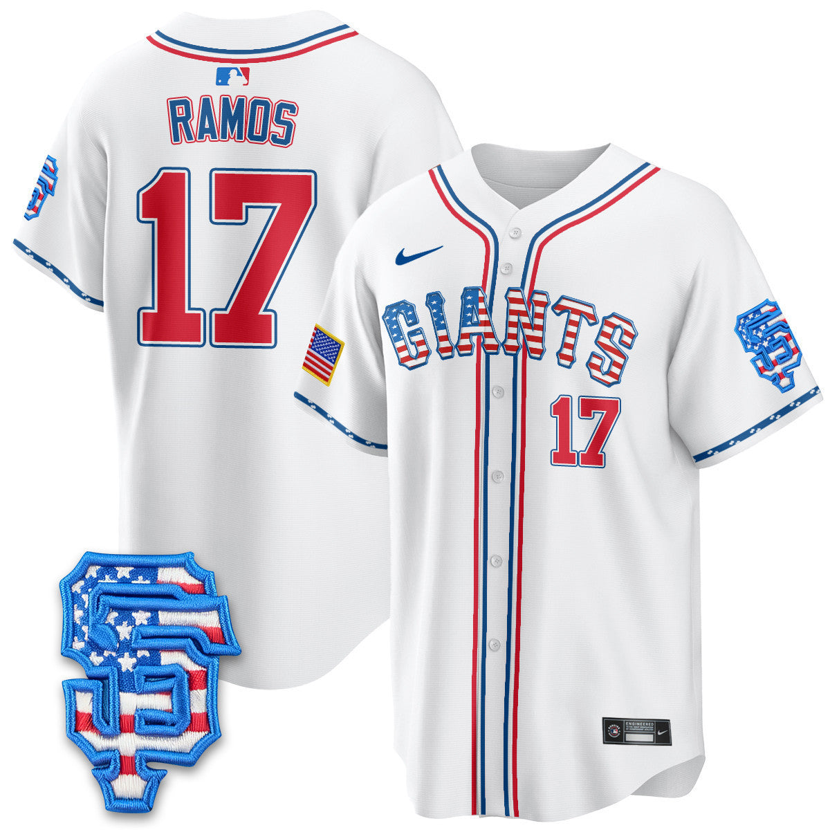 Men’s San Francisco 2025 Fourth of July Vapor Premier Limited Jersey