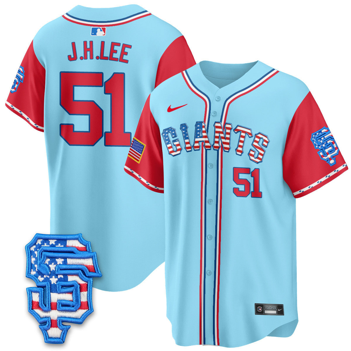 Men’s San Francisco 2025 Fourth of July Vapor Premier Limited Jersey