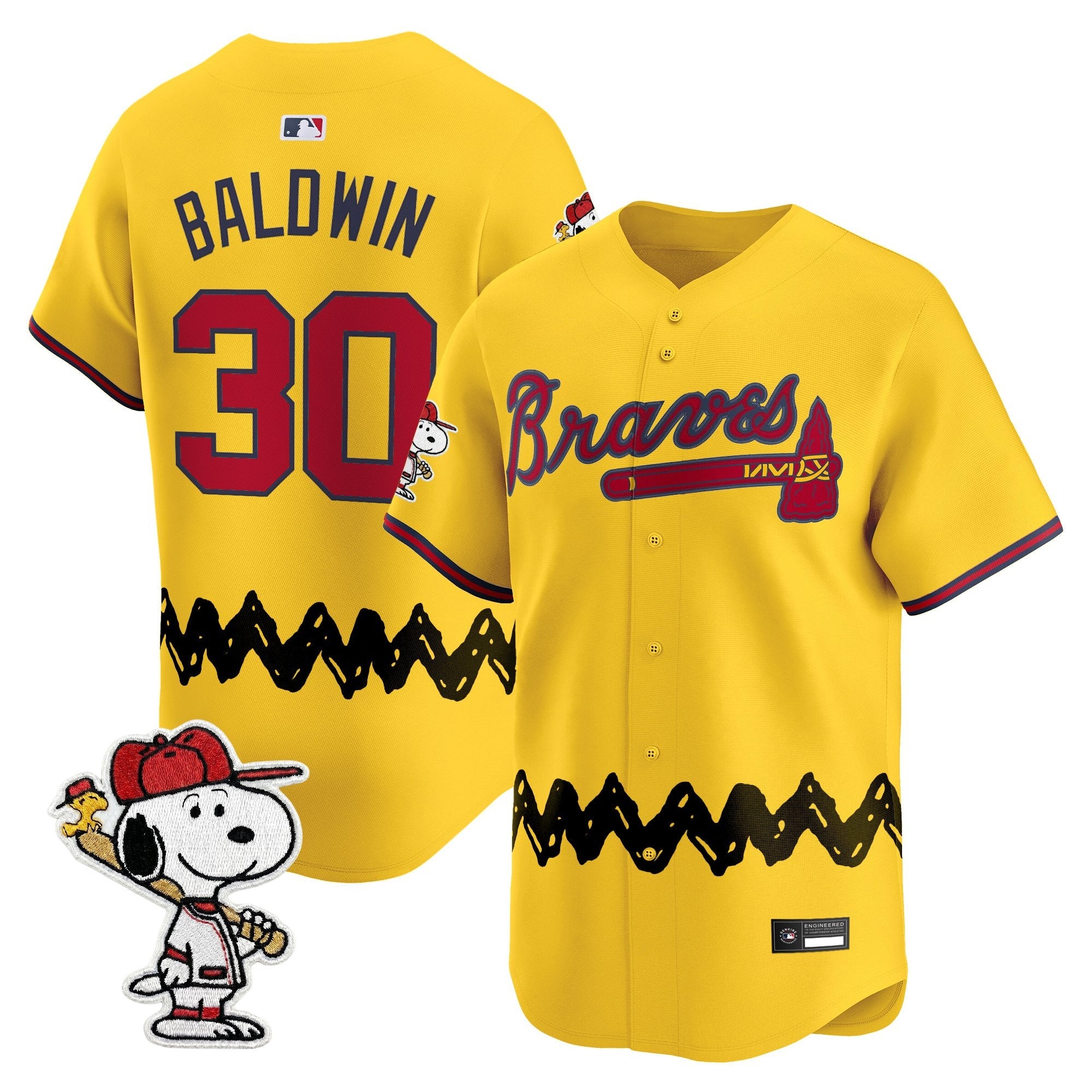 Men’s x Peanuts Vapor Premier Limited Jersey – Stitched