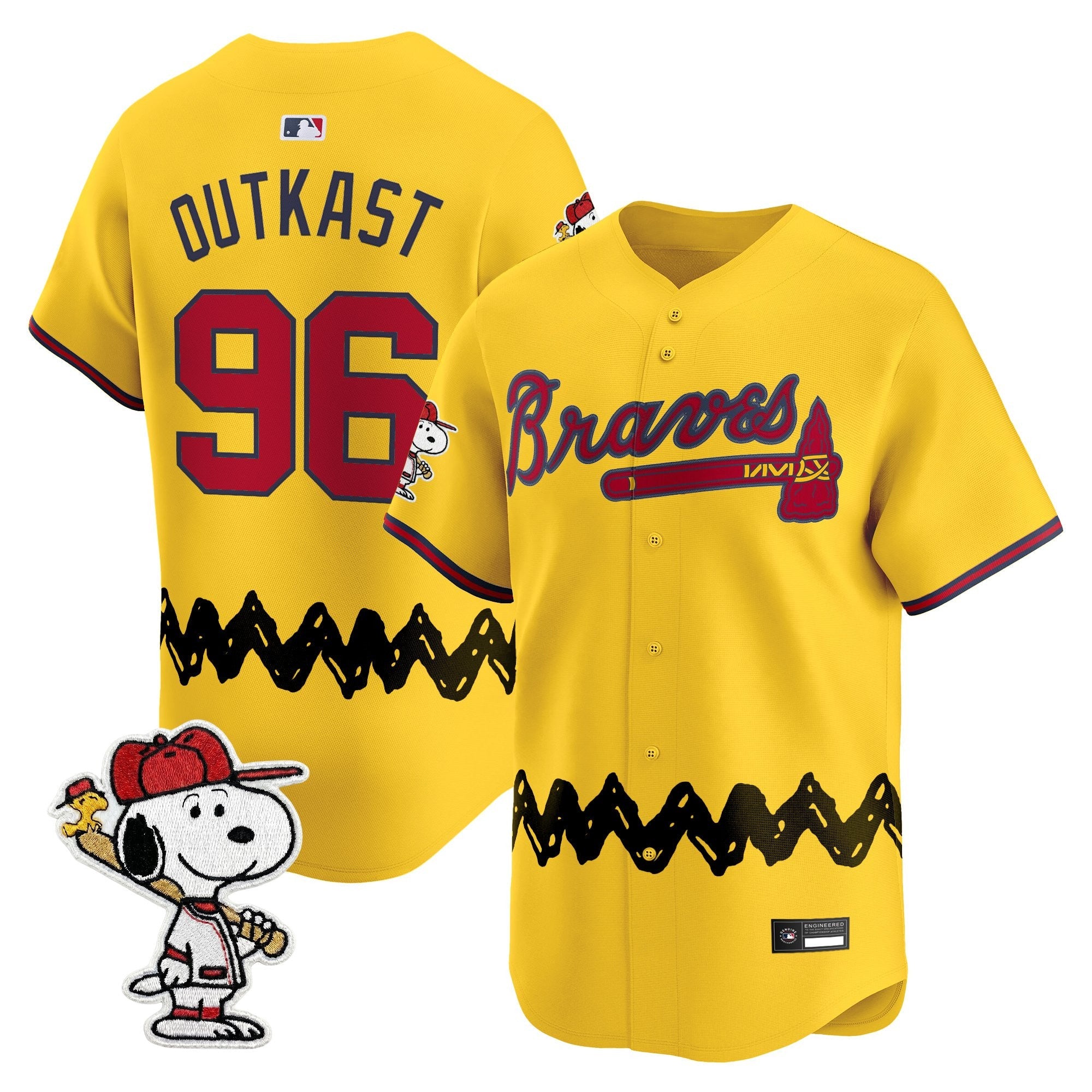 Men’s x Peanuts Vapor Premier Limited Jersey – Stitched
