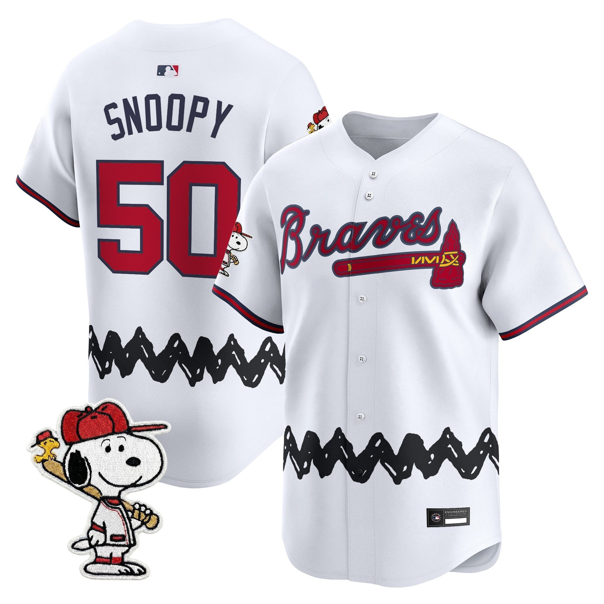 Men’s x Peanuts Vapor Premier Limited Jersey – Stitched