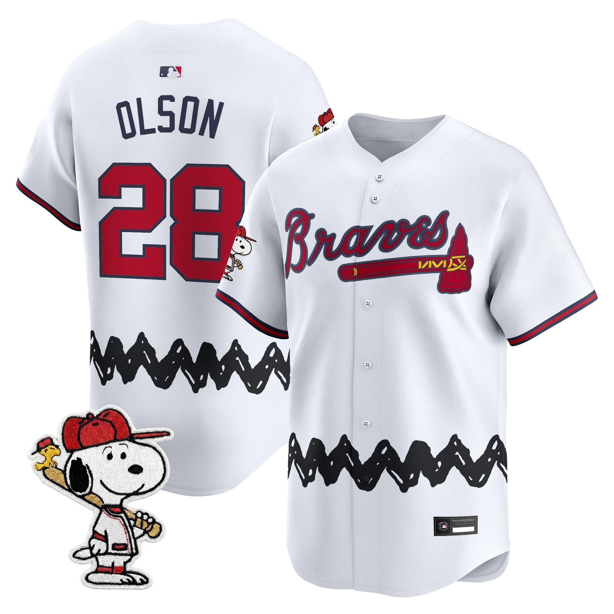 Men’s x Peanuts Vapor Premier Limited Jersey – Stitched