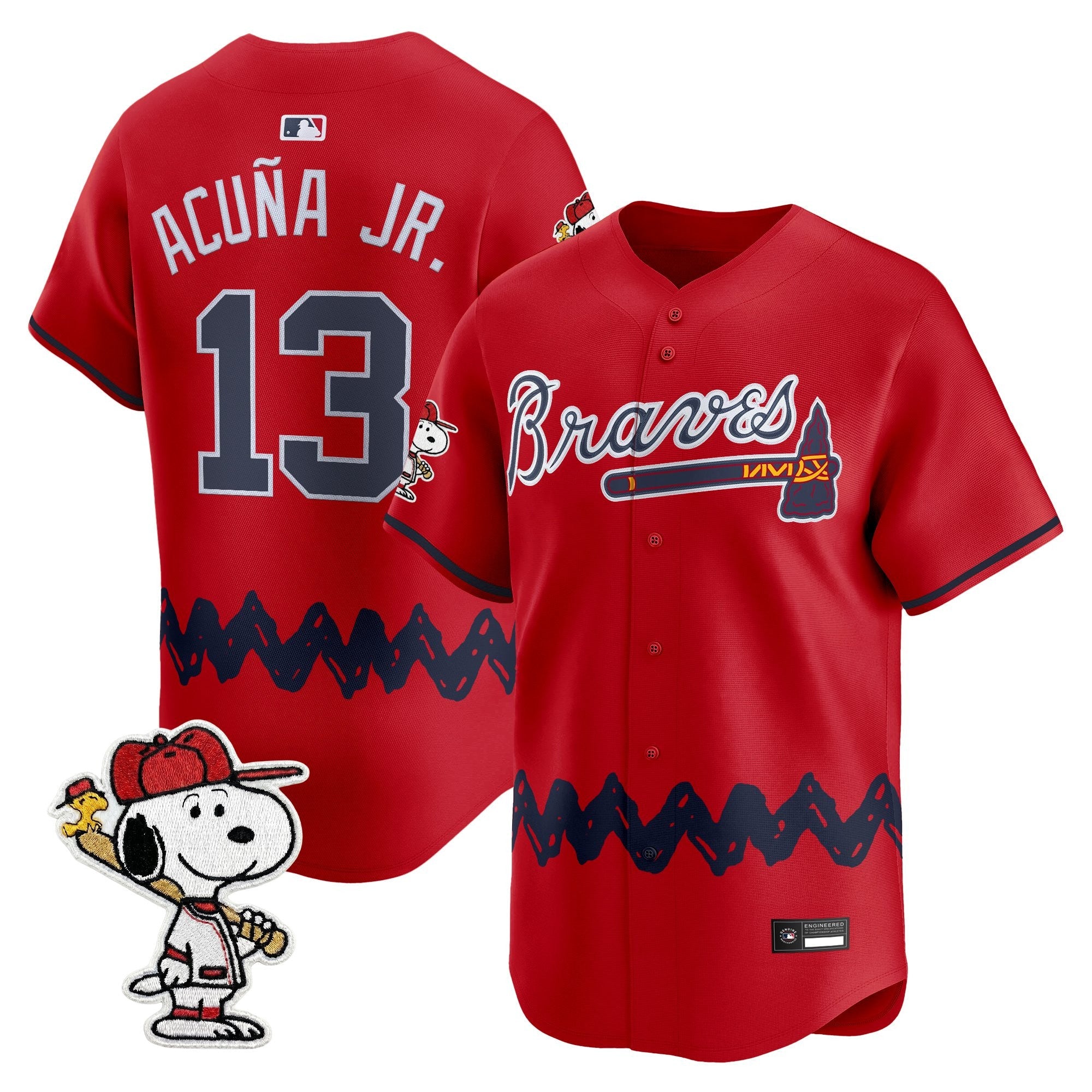 Men’s x Peanuts Vapor Premier Limited Jersey – Stitched