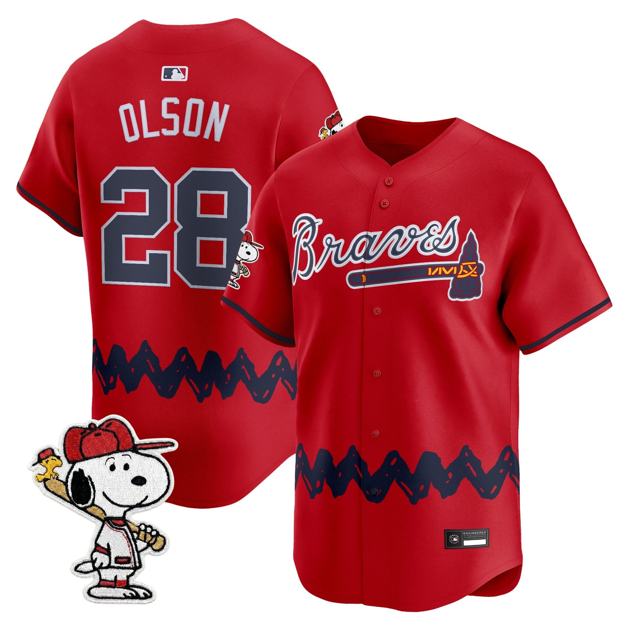 Men’s x Peanuts Vapor Premier Limited Jersey – Stitched