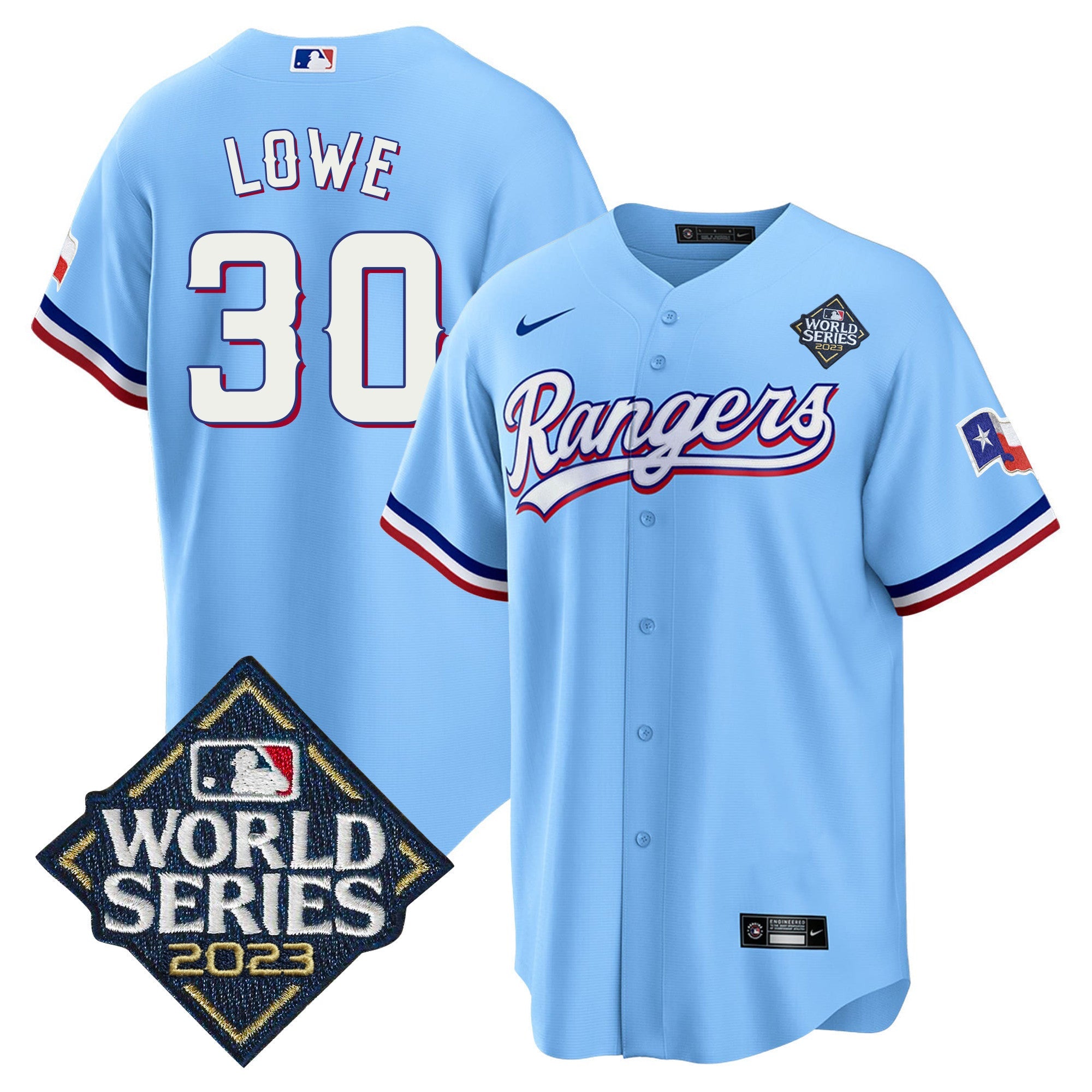 Men’s Texas 2023 World Series Cool Base Jersey