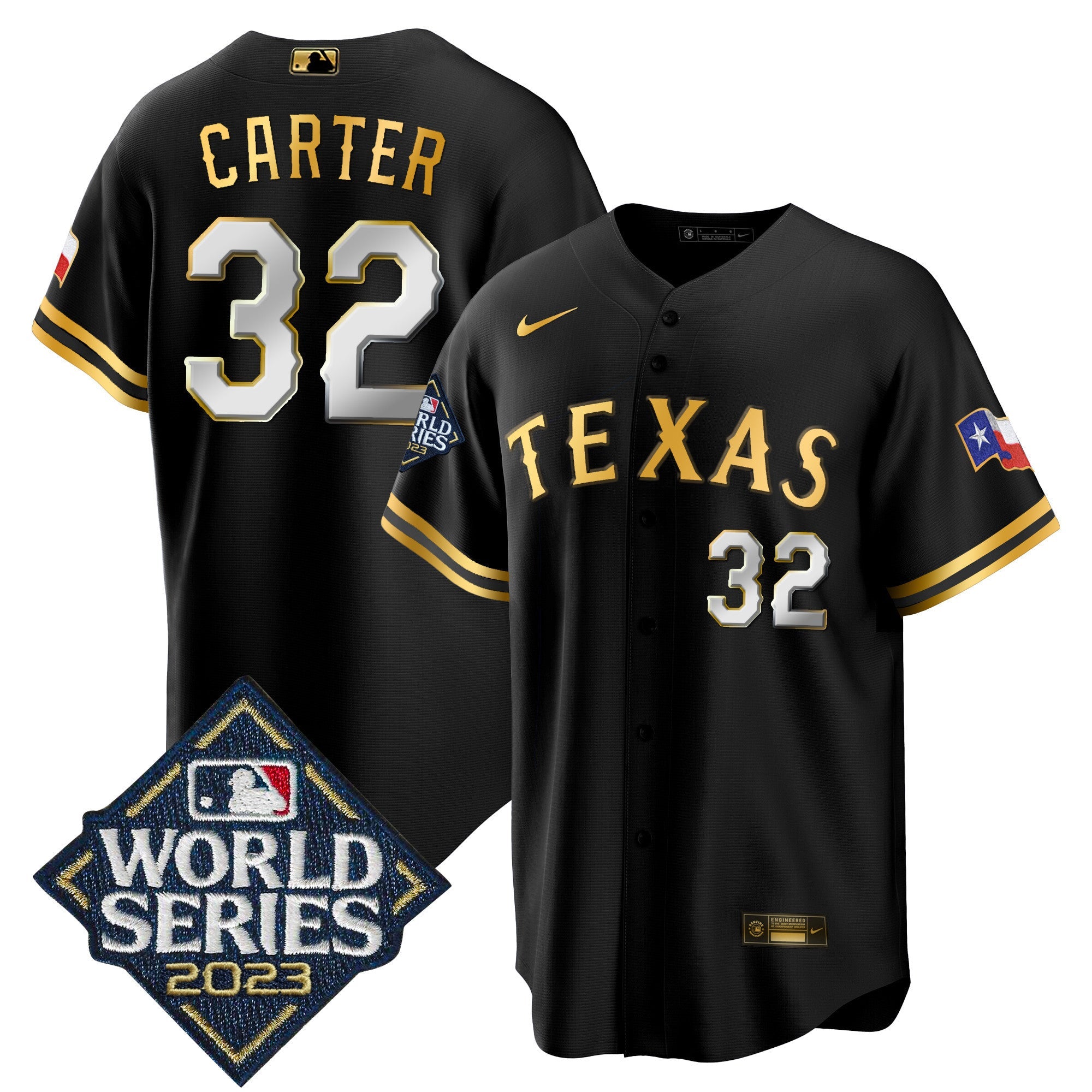 Men’s Texas 2023 World Series Cool Base Jersey