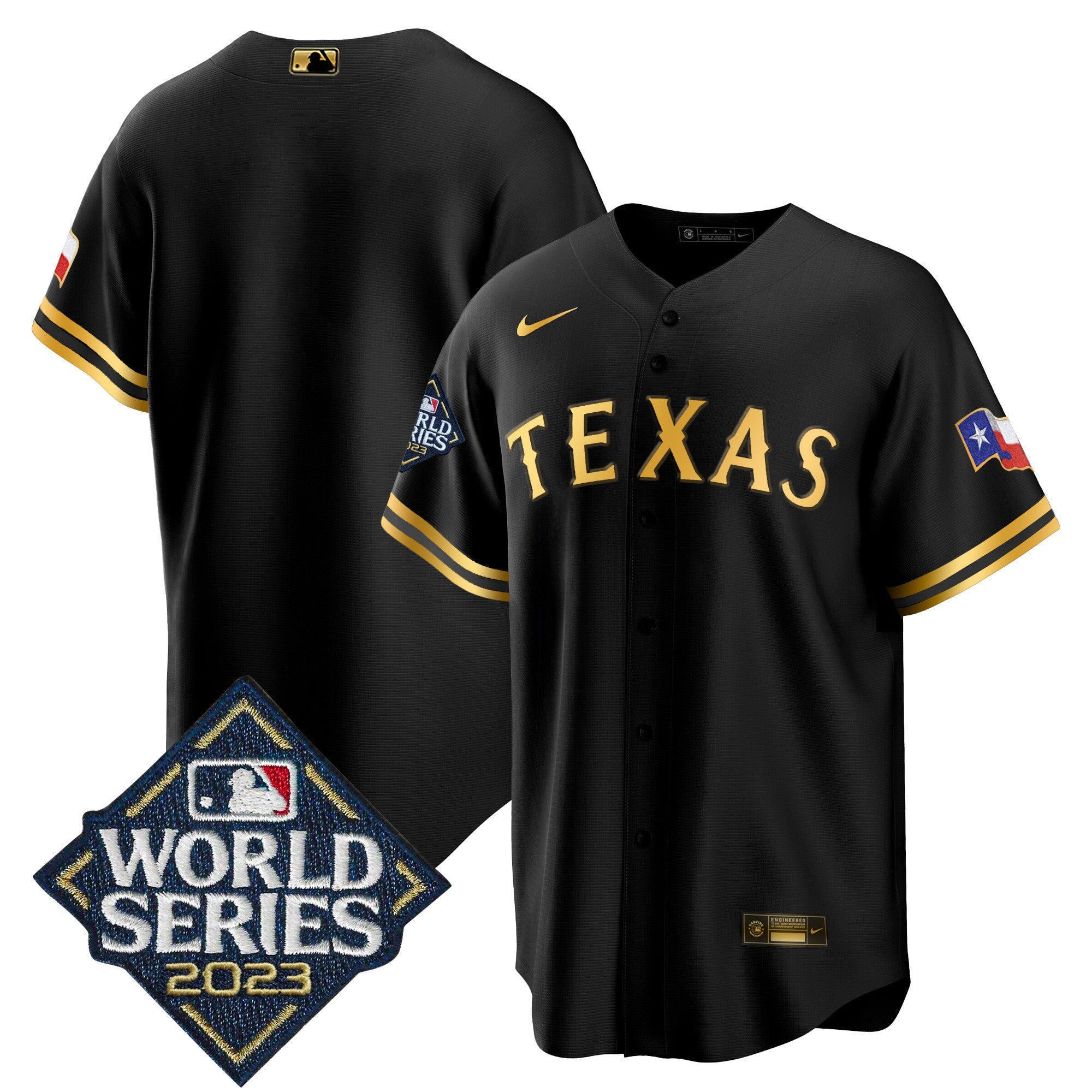 Men’s Texas 2023 World Series Cool Base Jersey