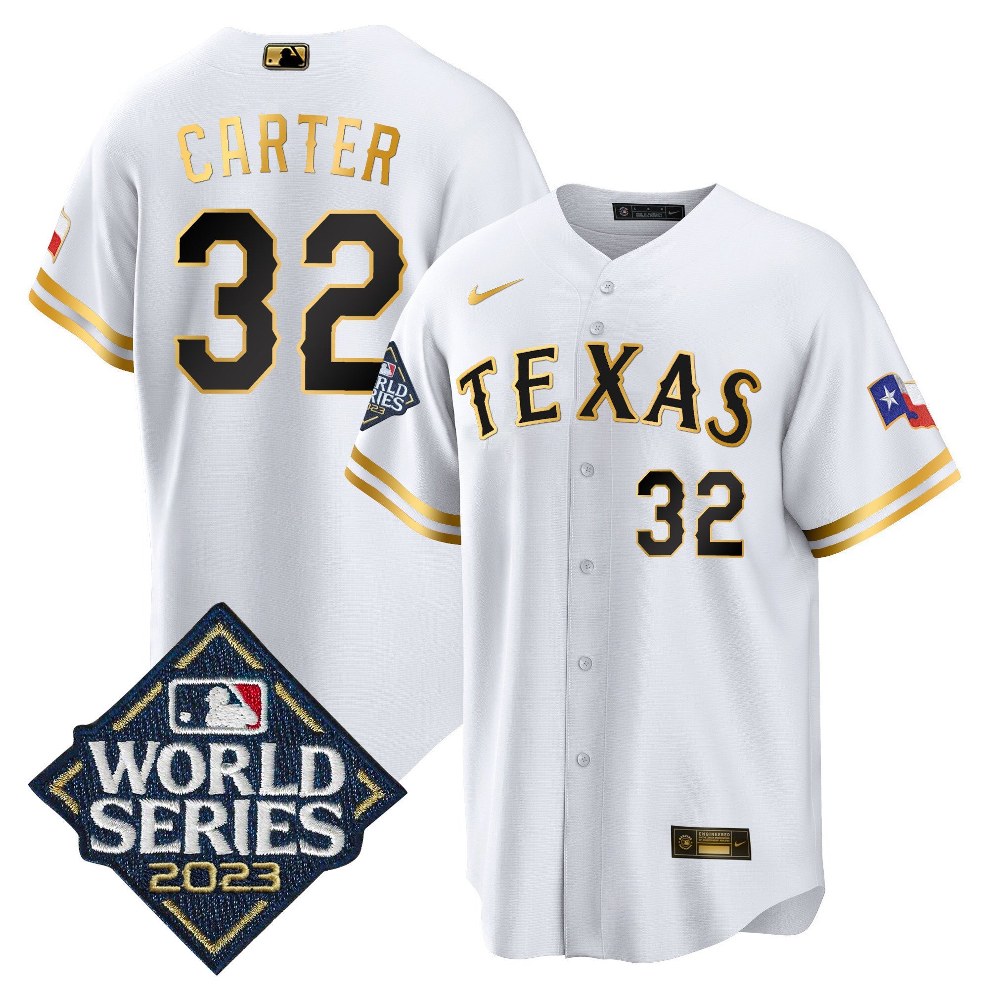 Men’s Texas 2023 World Series Cool Base Jersey