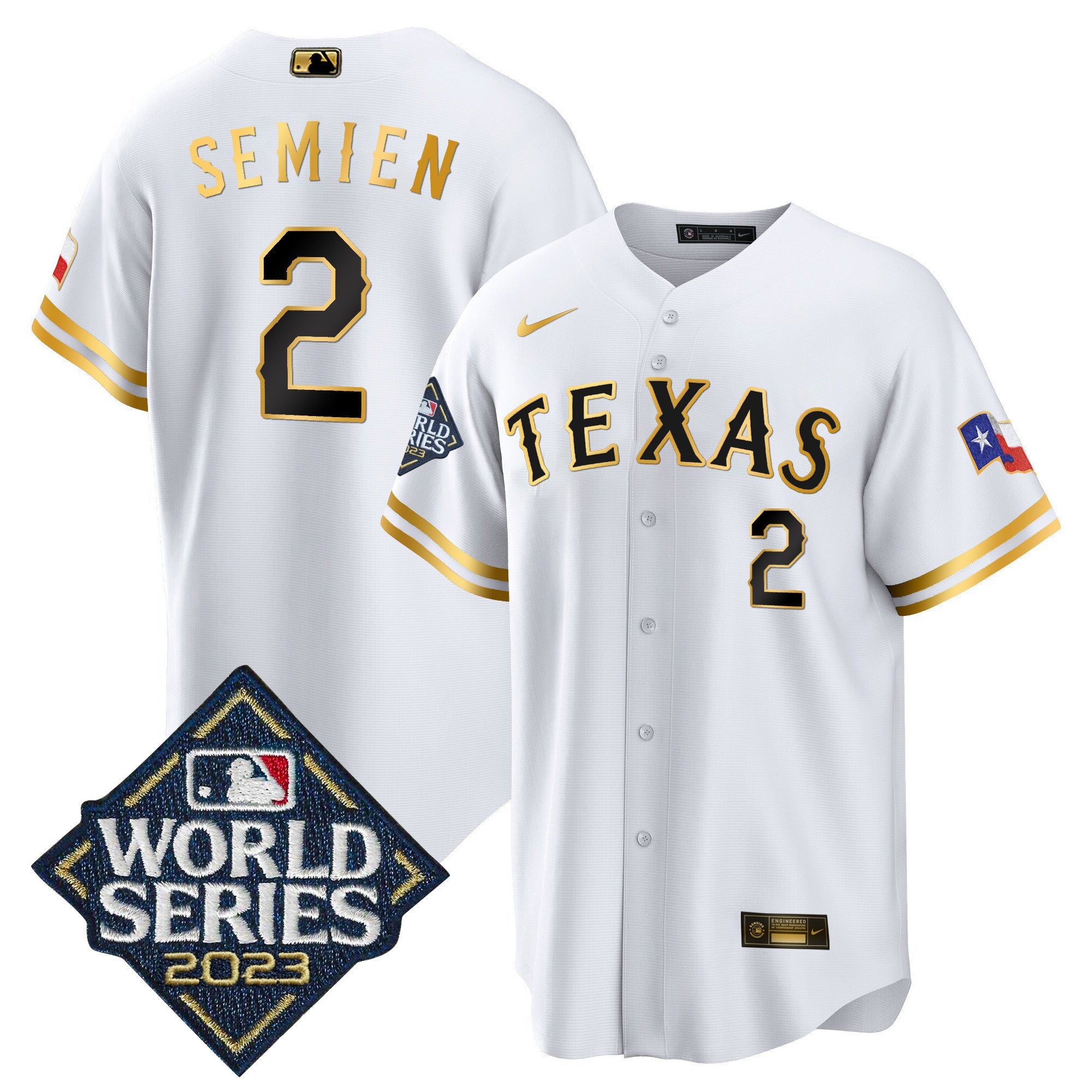 Men’s Texas 2023 World Series Cool Base Jersey