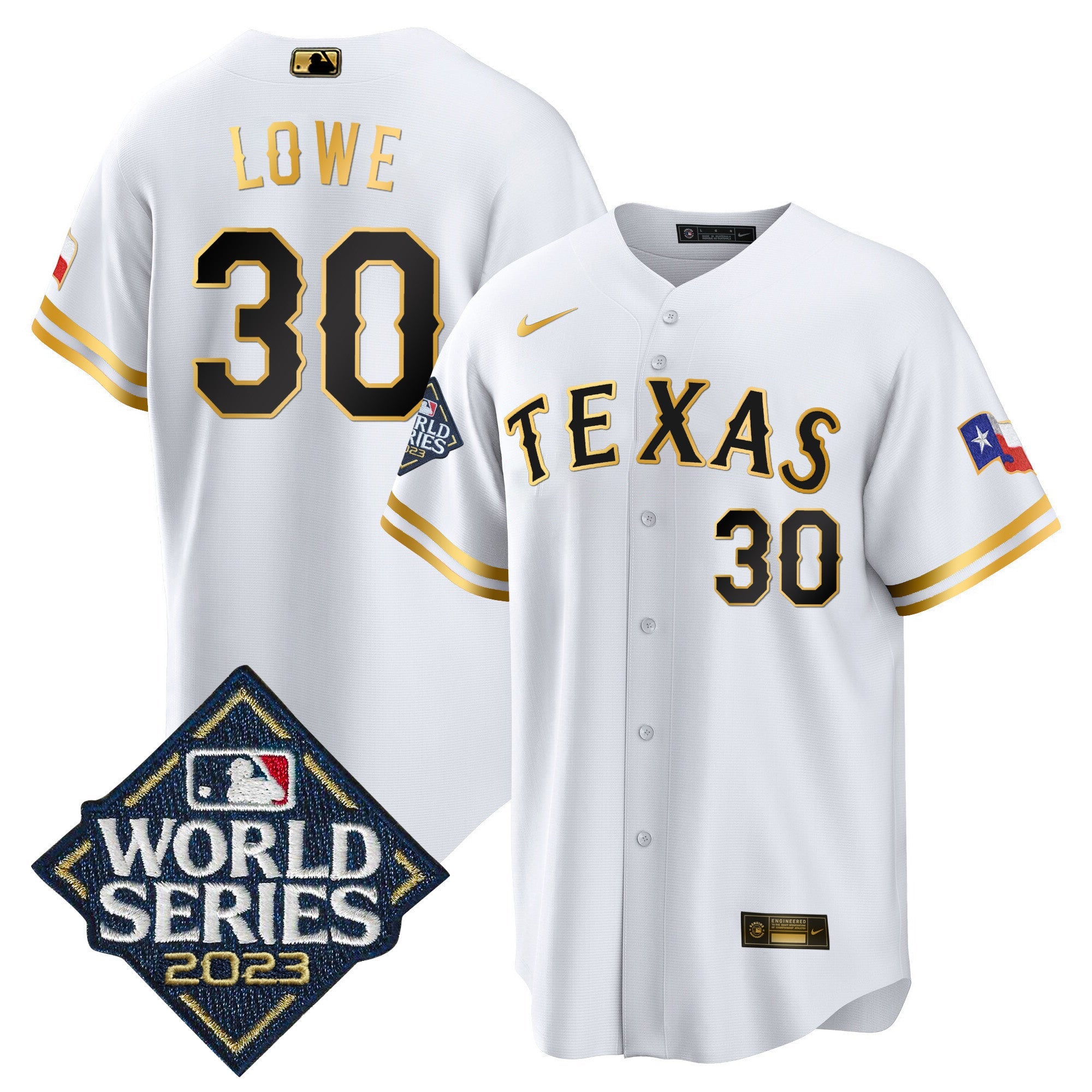 Men’s Texas 2023 World Series Cool Base Jersey