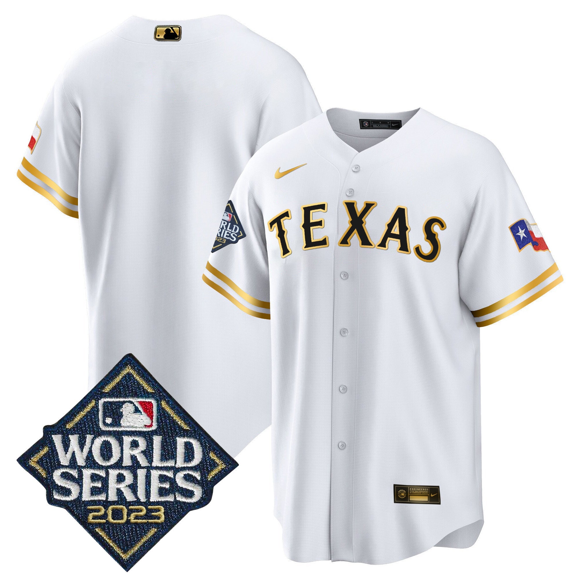 Men’s Texas 2023 World Series Cool Base Jersey
